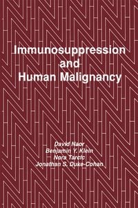 Produktbild: Immunosuppression and Human Malignancy