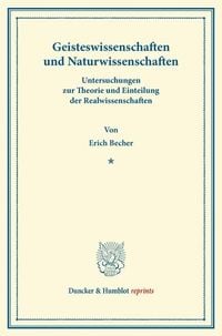 Produktbild: Geisteswissenschaften und Naturwissenschaften.