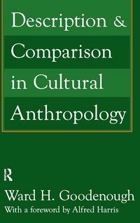 Produktbild: Description and Comparison in Cultural Anthropology