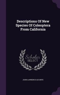 Produktbild: Descriptions of New Species of Coleoptera from California