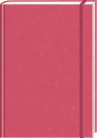 Produktbild: Anaconda Notizbuch/Notebook/Blank Book, punktiert, textiles Gummiband, pink, Hardcover (A5), 120g/m&sup2; Papier