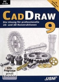 Produktbild: CAD Draw 9 - Das leistungsstarke CAD-Programm f&uuml;r 2D- und 3D-Konstruktionen