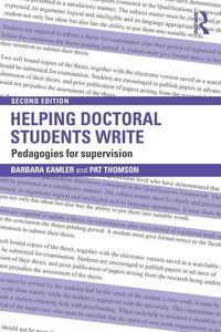 Produktbild: Helping Doctoral Students Write