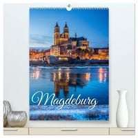 Produktbild: Magdeburg und das Licht am Ende des Tages (hochwertiger Premium Wandkalender 2027 DIN A2 hoch), Kunstdruck in Hochglanz