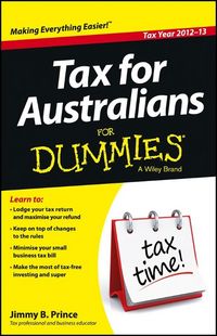 Produktbild: Prince, J: Tax For Australians For Dummies