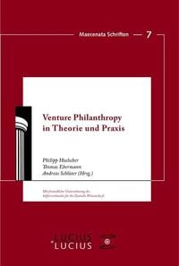 Produktbild: Venture Philanthropy in Theorie und Praxis