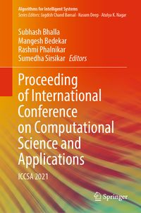 Produktbild: Proceeding of International Conference on Computational Science and Applications