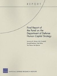 Produktbild: Final Report of the Panel on the Department of Defense Human Capital Strategy