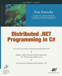 Produktbild: Distributed .NET Programming in C#