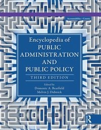 Produktbild: Encyclopedia of Public Administration and Public Policy - 5 Volume Set