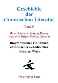 Produktbild: Biographisches Handbuch chinesischer Schriftsteller