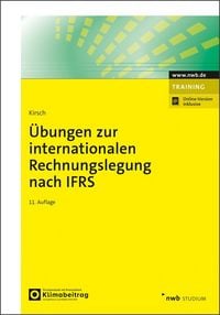 Produktbild: &Uuml;bungen zur internationalen Rechnungslegung nach IFRS