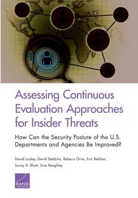 Produktbild: Assessing Continuous Evaluation Approaches for Insider Threats