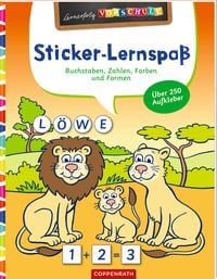 Produktbild: Sticker-Lernspa&szlig; (Wilde Tiere)