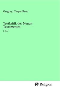 Produktbild: Textkritik des Neuen Testamentes