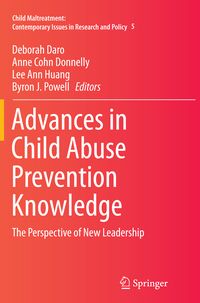 Produktbild: Advances in Child Abuse Prevention Knowledge