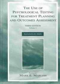 Produktbild: The Use of Psychological Testing for Treatment Planning and