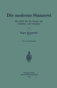 Produktbild: Die moderne Stanzerei
