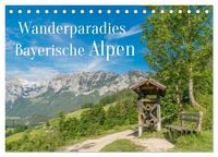 Produktbild: Wanderparadies Bayerische Alpen (Tischkalender 2026 DIN A5 quer), CALVENDO Monatskalender
