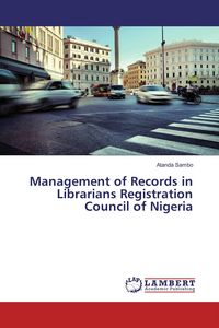 Produktbild: Management of Records in Librarians Registration Council of Nigeria