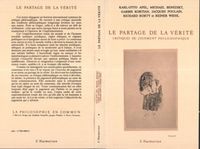 Produktbild: Le partage de la v&eacute;rit&eacute;