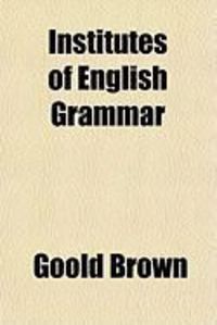 Produktbild: Institutes of English Grammar