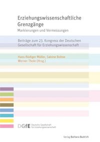 Produktbild: Erziehungswissenschaftliche Grenzgänge