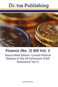 Produktbild: Finance (No. 3) Bill Vol. 2