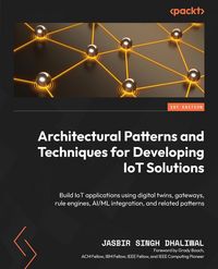 Produktbild: Architectural Patterns and Techniques for Developing IoT Solutions