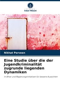 Produktbild: Eine Studie &uuml;ber die der Jugendkriminalit&auml;t zugrunde liegenden Dynamiken