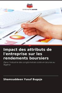 Produktbild: Impact des attributs de l'entreprise sur les rendements boursiers