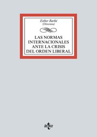 Produktbild: Las normas internacionales ante la crisis del orden liberal