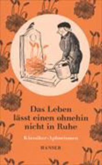 Produktbild: Das Leben lässt einen ohnehin nicht in Ruhe