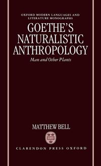 Produktbild: Goethe's Naturalistic Anthropology