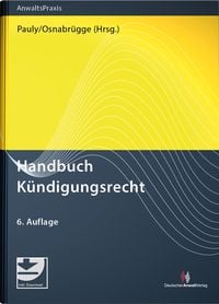 Produktbild: Handbuch K&uuml;ndigungsrecht