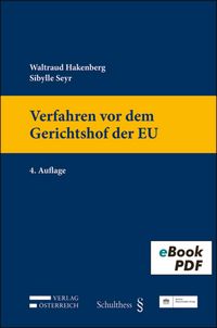 Produktbild: Verfahren vor dem Gerichtshof der EU