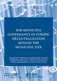 Produktbild: Sub-Municipal Governance in Europe