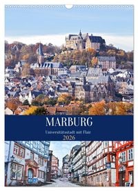 Produktbild: Marburg - Universit&auml;tsstadt mit Flair (Wandkalender 2026 DIN A3 hoch), CALVENDO Monatskalender