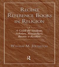Produktbild: Recent Reference Books in Religion