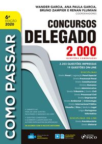 Produktbild: Como passar concursos delegado