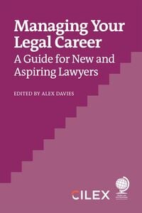 Produktbild: Managing Your Legal Career