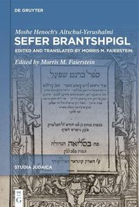 Produktbild: Sefer Brantshpigl