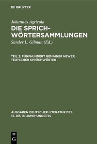 Produktbild: F&uuml;nfhundert gemainer newer teutscher Spr&uuml;chw&ouml;rter