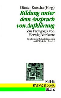 Produktbild: Bildung unter dem Anspruch von Aufkl&auml;rung