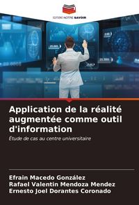 Produktbild: Application de la r&eacute;alit&eacute; augment&eacute;e comme outil d'information