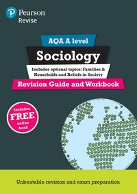 Produktbild: Pearson REVISE AQA A level Sociology Revision Guide and Workbook inc online edition - for 2025, 2026 exams
