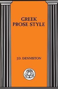 Produktbild: Greek Prose Style