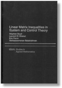 Produktbild: Linear Matrix Inequalities in System and Control Theory