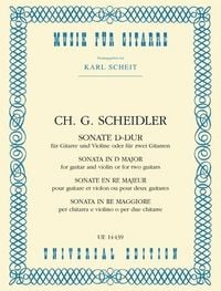 Produktbild: Scheidler, C: Sonate D-Dur