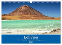 Produktbild: Bolivien - Eine Wanderreise (Wandkalender 2027 DIN A3 quer), CALVENDO Monatskalender